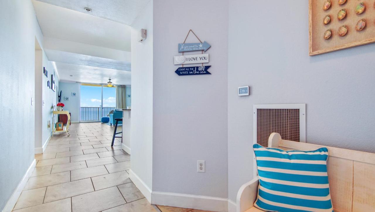 Beachfront Spacious Renovated Condo - Pools, Hot Hub, Spa - Walk To Pier Park In Pcb Panama City Beach Eksteriør bilde