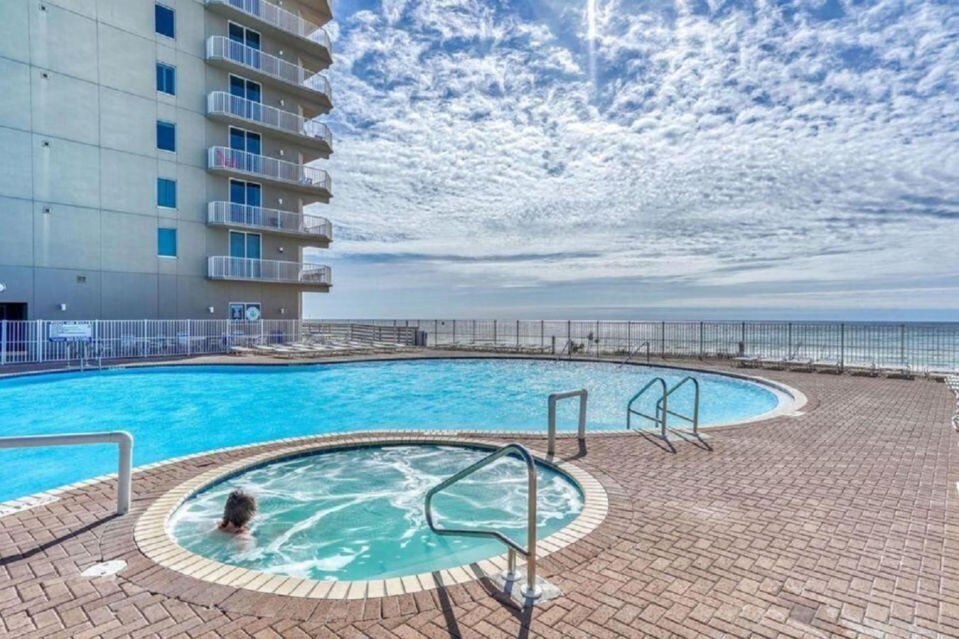 Beachfront Spacious Renovated Condo - Pools, Hot Hub, Spa - Walk To Pier Park In Pcb Panama City Beach Eksteriør bilde